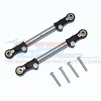 GPM - Aluminium - Stainless Steel Frontsteering Tie Rod - Traxxas 1/10 Maxx (TXMS162S-BK) - thumbnail