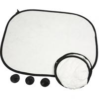 Creativ Company Zonneschermen auto, h: 35 cm, b: 44 cm, 2 stuk/ 1 doos - thumbnail