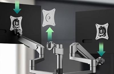 ICY BOX IB-MS525-T 76,2 cm (30 ) Bureau Grijs, Zilver ICY BOX IB-MS525-T 76,2 cm (30 ) Bureau Grijs, Zilver