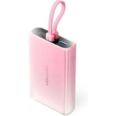Powerbank Vention FHZP0 Roze 10000 mAh