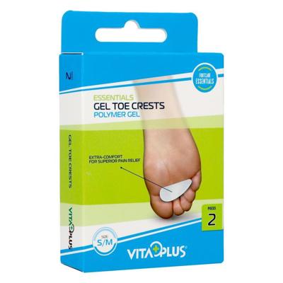 Vitaplus Essentials Gel Toe Crests Polymer Gel maat S/M