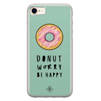 iPhone 8/7 siliconen hoesje - Donut worry - thumbnail