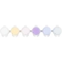Creativ Company Plus color acrylverf pastelkleuren - 6x5ml. - thumbnail