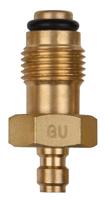 KS Tools 150.2342 Adapterstuk M16x1,5 buitenschroefdraad en 1/4 slangaansluiting met afdichtring - thumbnail