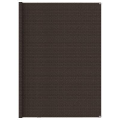 VidaXL Tenttapijt 250x500 cm bruin