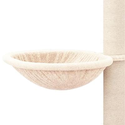 Kattenmeubel met sisal krabpalen 94,5 cm crmekleurig - thumbnail