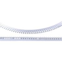 HellermannTyton G51P-C-PE-NA Stootrand Wit per meter - thumbnail