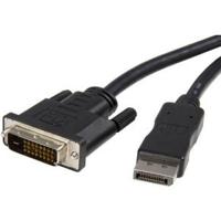 TECHLY 020782 DisplayPort 1.2 naar DVI monitorkabel 2m zwart - thumbnail