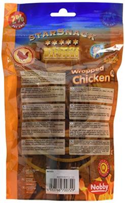 Nobby STARSNACK BBQ Verpakt Chicken M, ca. 13 cm, 1 Units (1 x 150 g)