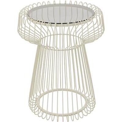 Bijzettafel Lisboa Ø38cm beige Kare Design