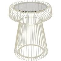 Bijzettafel Lisboa Ø38cm beige Kare Design - thumbnail