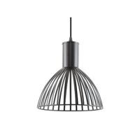 Leitmotiv - Pendant lamp Lignes Round black - thumbnail