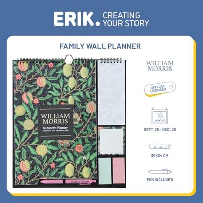 William Morris 4 persoons Planner 2026 William Morris 4 persoons Planner 2026