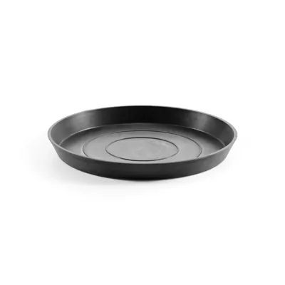 Ecopots Saucer Rond Donkergrijs Ø28,7 x H8,3 cm