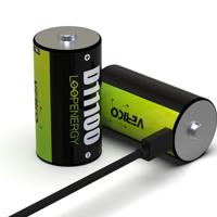 Verico LoopEnergy Oplaadbare D batterij (mono) Li-ion 7400 mAh 1.5 V 2 stuk(s) - thumbnail