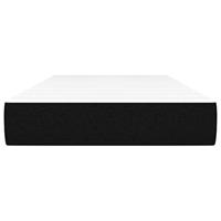 Pocketveringmatras 100x200x20 cm stof zwart - thumbnail