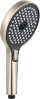 Ben Beam handdouche rond Ø13cm met 3 straalsoorten RVS-look - thumbnail