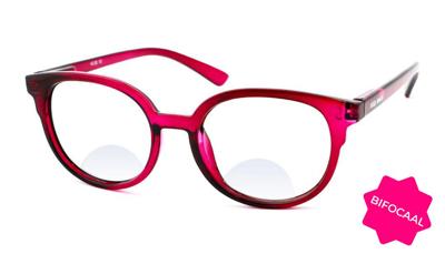 Leesbril Vista Bonita Nova Bifocaal-Very Berry-+4.00