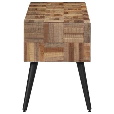 Bankje 110x35x45 cm massief gerecycled teakhout Bankje 110x35x45 cm massief gerecycled teakhout