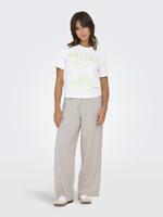 Only Onlaris Life Hw Pull-up Pant Wvn Noos Broek 4726195 Pumice Stone - thumbnail