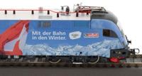 Roco 7500036 H0 elektrische locomotief 1116 233-8 „Salzburger land Ski WM” van de ÖBB - thumbnail