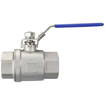 TRU COMPONENTS TC-2PC-DN40-316 TC-12770364 Standaard kogelkraan Schroefdraad (binnen): G1 1/2 64 bar (max) 1 stuk(s)