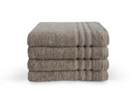 Byrklund Handdoek 50x100 cm 500gram Taupe - 6 stuks - thumbnail