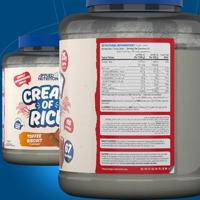 Applied Nutrition Cream of Rice Toffee Biscuit (2000 g) - thumbnail