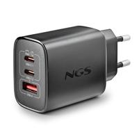 Laptop oplader NGS ERA65WBLACK 65 W Zwart - thumbnail