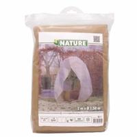 Winterafdekhoes met rits H 2 meter D 1.5 meter beige - thumbnail