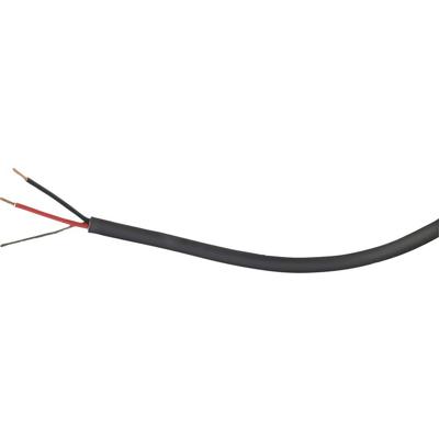 Kash 1339360 Microfoonkabel 2 x 0.12 mm² Zwart per meter