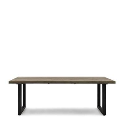 Rivièra Maison Tuintafel 'Bondi Beach' 220 x 100, kleur Hout / Zwart Rivièra Maison Tuintafel 'Bondi Beach' 220 x 100, kleur Hout / Zwart