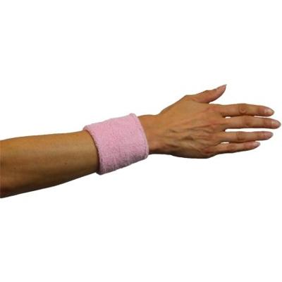 Polsband lichtroze 2 stuks