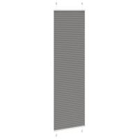Pliss rolgordijn 55x200 cm stofbreedte 54,4 cm antraciet - thumbnail