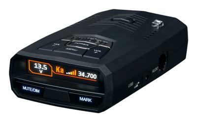 UNIDEN R4 Extreme Lange-Afstand Laser/Radar Detector, Record Verbrijzelende Prestaties, Ingebouwde GPS w/AUTO Mute Memory, Voice Alerts, Rood Licht & Flitspamera Alerts, Multi-Color OLED Display