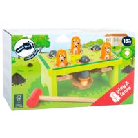 Hamerspel voor baby's MOLES SPEL SMALL FOOT® meerkleurig - thumbnail