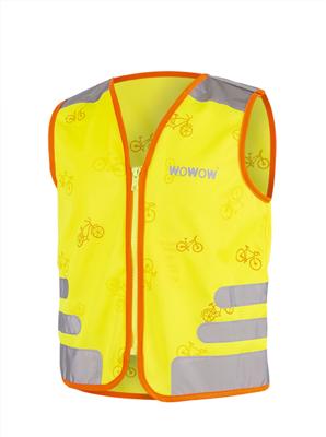 Wowow Reflectievest kids nutty jacket maat l geel