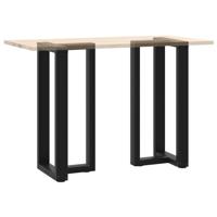 Bartafelpoten 2 st T-vormig 50x35x(90-91) cm staal zwart - thumbnail