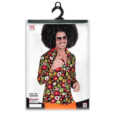 Party Blouse 60&apos;s Bloemen Heren