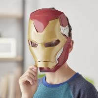 Iron Man elektronisch masker met bewegend vizier, met lichteffecten, Voor kinderen om zich te verkleden als hun favoriete held, Vanaf 5 - thumbnail