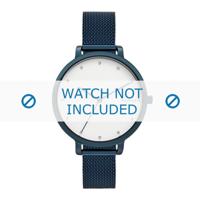 Skagen horlogeband SKW2579 Staal Blauw 12mm - thumbnail