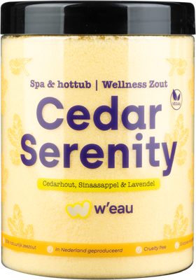 W&apos;eau badzout - Cedar Serenity - 1250 gram