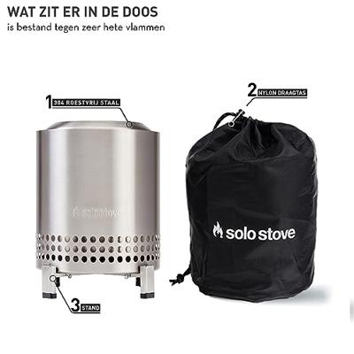 Mesa Stainless Steel Fire Pit Solo Stove - Solo stove Mesa Stainless Steel Fire Pit Solo Stove - Solo stove