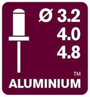 Adapter Rapid RP150 5001484 Klinknagels 6 x 24,5 x 11 cm - thumbnail