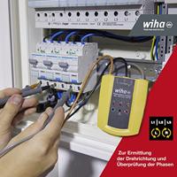 Wiha 45221 Draaiveldtester CAT III 1000 V, CAT IV 600 V - thumbnail