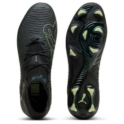 PUMA Future 8 Ultimate Gras Voetbalschoenen (FG) Zwart Donkergroen Lichtgroen PUMA Future 8 Ultimate Gras Voetbalschoenen (FG) Zwart Donkergroen Lichtgroen