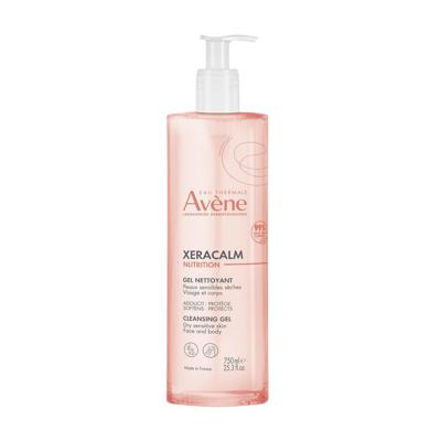 Avène Xeracalm Nutrition Reinigingsgel, Gevoelige droge huid 750ml
