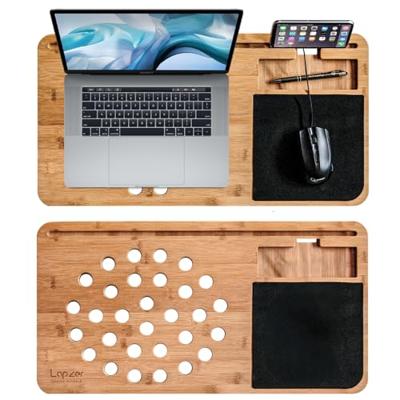 Lapzer Laptop Desk - 60 x 30 cm - Telefoonhouder - Muismat