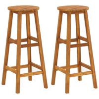 3-delige Tuinbarset massief acaciahout - thumbnail