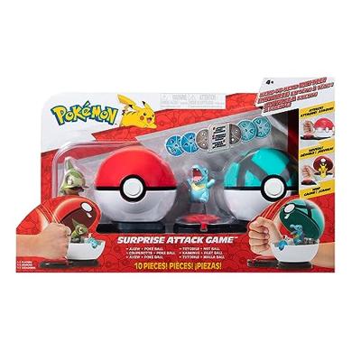 Boti Pokémon surprise attack game speelset - axew poke ball vs totodile net ball